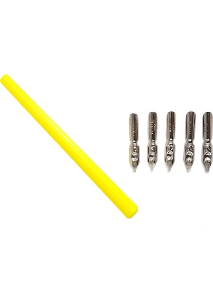 Kesik Uç Yazı Seti 6 Parça N:69