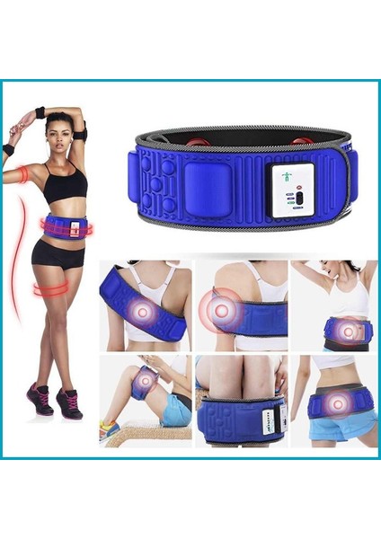X5 Slim Süper Kızıl Ötesi Tüm Vücut Masaj Kemeri Belt fırsatları