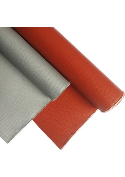 Silikon Kumaş 0,35 mm(Isıya Dayanıklı Shrink Tünel Fırın Perdesi)