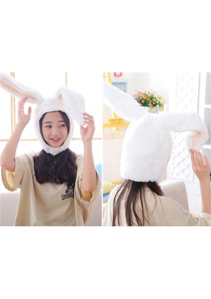 F Fityle Sevimli Kız Peluş Tavşan Bunny Kulakları Şapka Kafa Isıtıcı Kulaklığı Fotoğraf Malzemeleri (Yurt Dışından) fiyatları