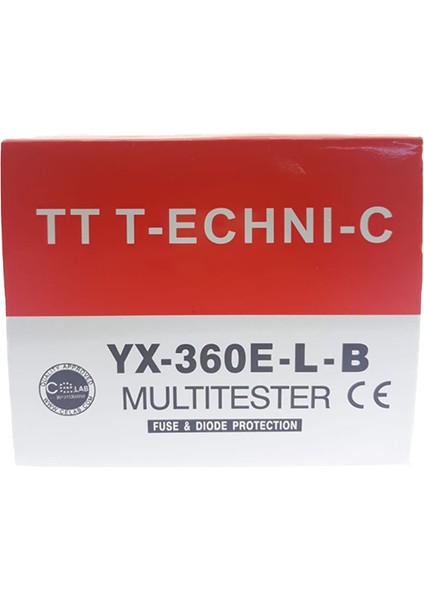 YX-360E-L-B Analog Multimetre - Ölçü Aleti