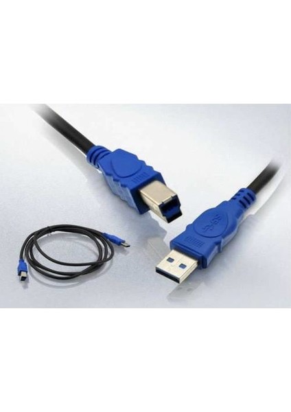 USB 3.0 Yazıcı Kablosu USB Adan B Am-Bm fırsatları