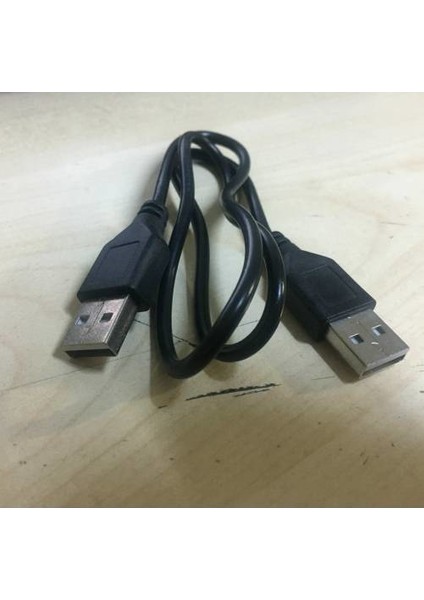 50 cm USB Erkek Erkek Kablo Laptop Soğutucu HDD Kablosu USB To Us