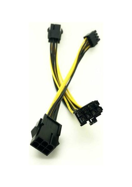 6 Pin Dişi Power 8 Pin Erkek Power Çevirici 6 Pin 8 Pin Çevirici modelleri