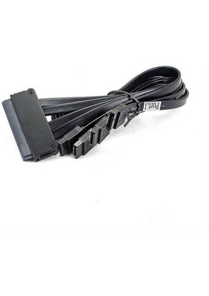 32 Pin Sas To 4 Sata 7 Pin Mini Sas 4i SFF-8484 50 cm