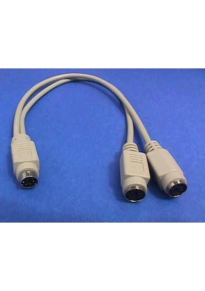 Ps2 Y Kablo Klavye Mouse Ps 2 Çatal Kablo Ps2 Ayırıcı Çoğaltıcı S