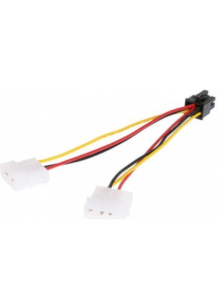 6 Pin Power Kablo 6 Pin To 2 Molex Pcıe Ekran Kartı Güç 6pin fırsatları