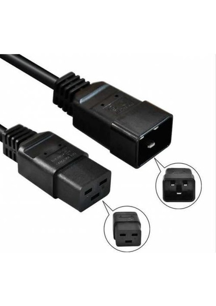 3 Metre C19 C20 Power Uzatma Kablosu modelleri