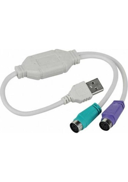 USB To Ps2 Klavye Mouse Çevirici USB Erkek Ps2 Dişi Kablolu