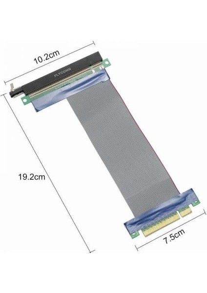 Riser 8x To 16X Uzatma Pcıe 8x 16X Yükseltme Köprüleme 8x To 16X indirimleri