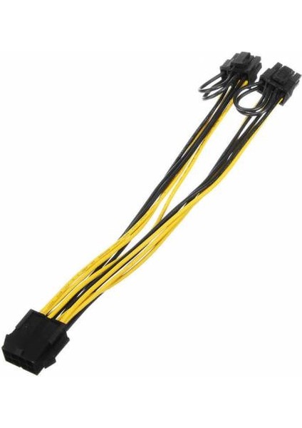 8 Pin Power Splitter Pci-E Molex 8 Pin Çoklayıcı Kablo 8 Pin Ekran Kartı Çoğaltıcı