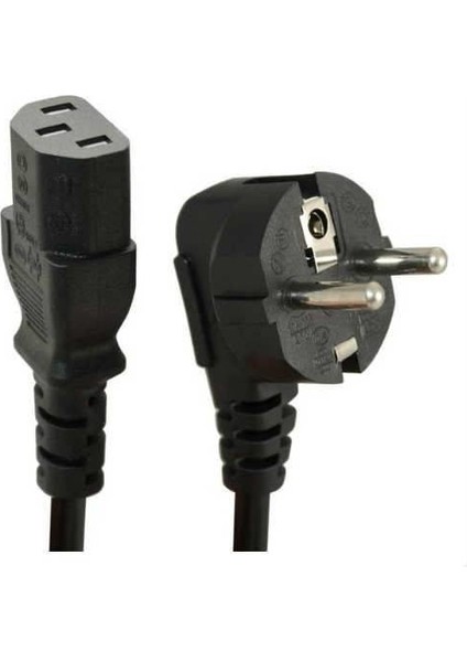 3 Metre C13 Power Kablosu IEC-C13 Güç Kablosu 3x0.75
