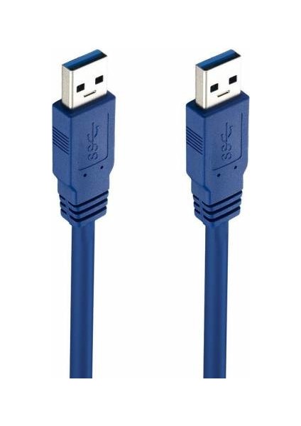 1 Metre USB Erkek Erkek Kablo 1m USB 3.0 Erkek Erkek Kablo