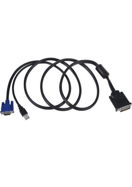 1.8 Metre DVI DVI 30+5 VGA USB M1 Kablo DVI M1-Da (30 + 5) Pin Er