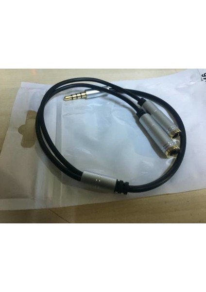 Kulaklık Çoklayıcı 2li Stereo Çoklayıcı Aux Çoklayıcı Erkek Stere