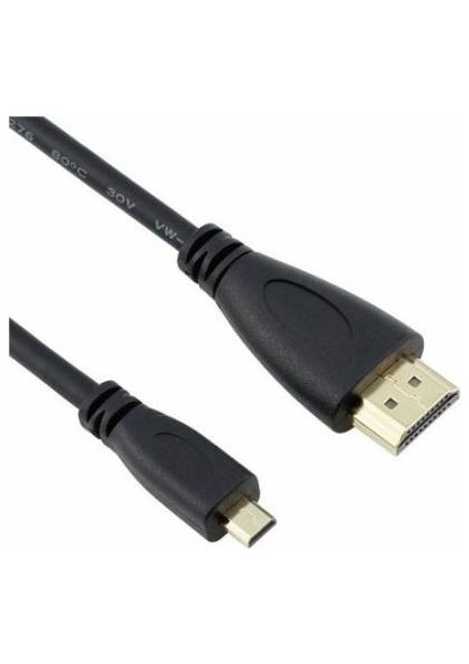 10 Metre Micro HDMI Kablo 10M Mikro HDMI Micro Hdmı To Hdmı Telefonlara Olmaz