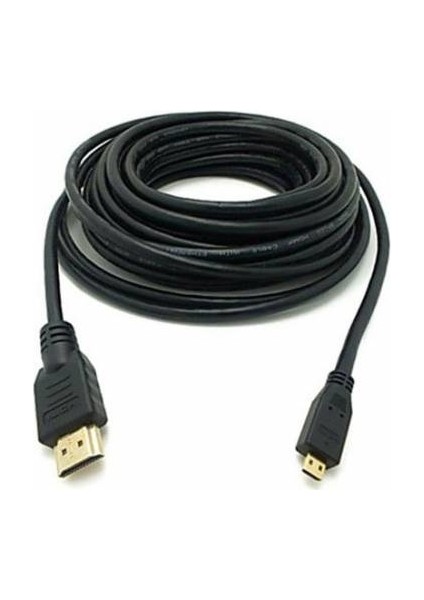 10 Metre Micro HDMI Kablo 10M Mikro HDMI Micro Hdmı To Hdmı Telefonlara Olmaz