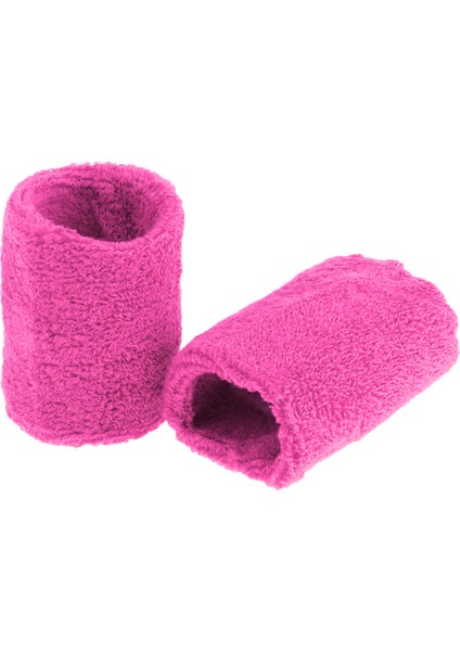 F Fityle 2x Unisex Pamuk Ter Bandı Ter Bandı Bileklik Basketbol Tenis Spor Salonu Badminton - Pembe (Yurt Dışından) fiyatları