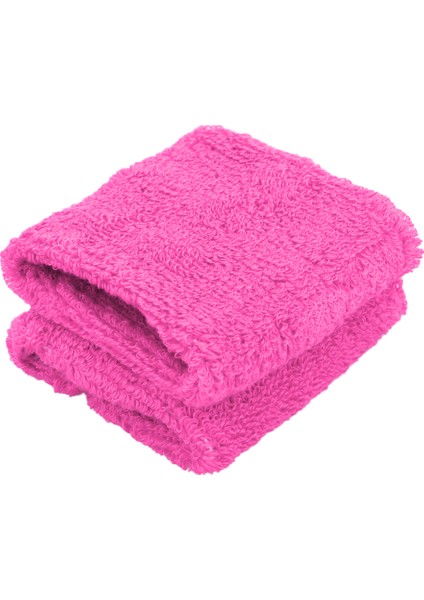 F Fityle 2x Unisex Pamuk Ter Bandı Ter Bandı Bileklik Basketbol Tenis Spor Salonu Badminton - Pembe (Yurt Dışından) indirimleri