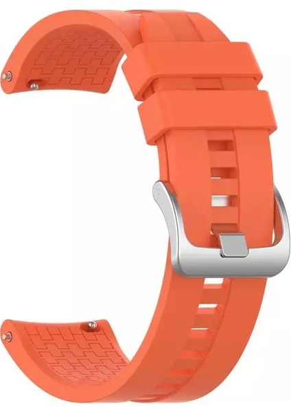 Realme Watch S Pro Kordon Silikon Kançalı Krd 23 Turuncu