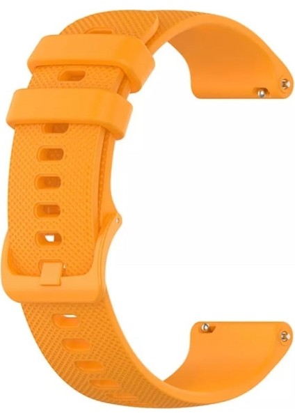 Amazfit Gtr 47MM Lite Kordon Benekli Kançalı Silikon Turuncu