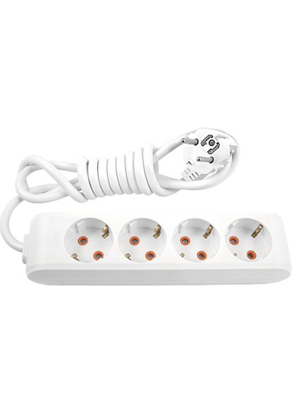 Panasonic 4'lü 10 Metre Grup Priz - Çocuk Korumalı - Öznur Kablo ile