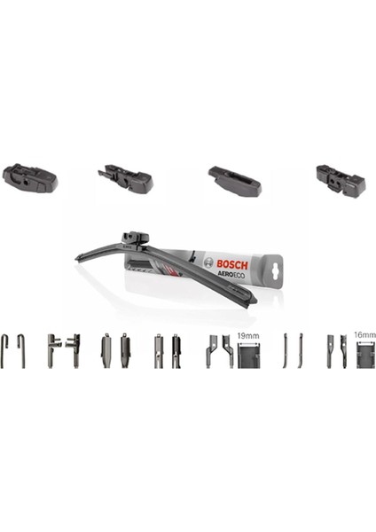 Renault Laguna Muz Silecek Takımı (2001-2007) Bosch Aeroeco