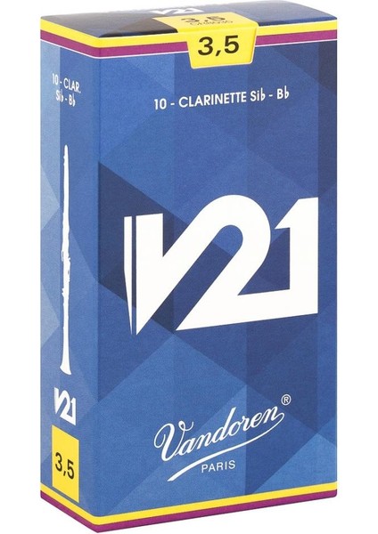 Klarnet Kamış Vandoren V21 No.3,5+ Bb