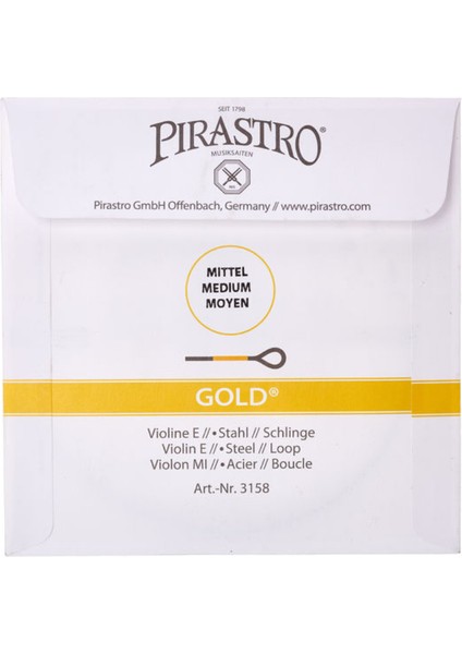 Keman Tel Pirastro Gold E-Ball