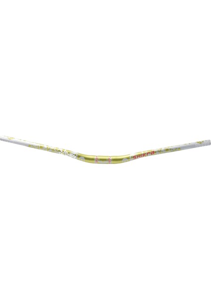 720MM / 780MM Dağ Bisikleti Gidon 31.8mm Hafif Bisiklet Yükseltici Bar Ekstra Uzun Yokuş Aşağı Bisiklet Yarışı Yol Katlanır Bisikletler Için - Yeşil 780MM