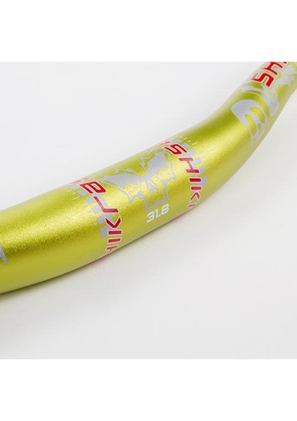 720MM / 780MM Dağ Bisikleti Gidon 31.8mm Hafif Bisiklet Yükseltici Bar Ekstra Uzun Yokuş Aşağı Bisiklet Yarışı Yol Katlanır Bisikletler Için - Yeşil 780MM