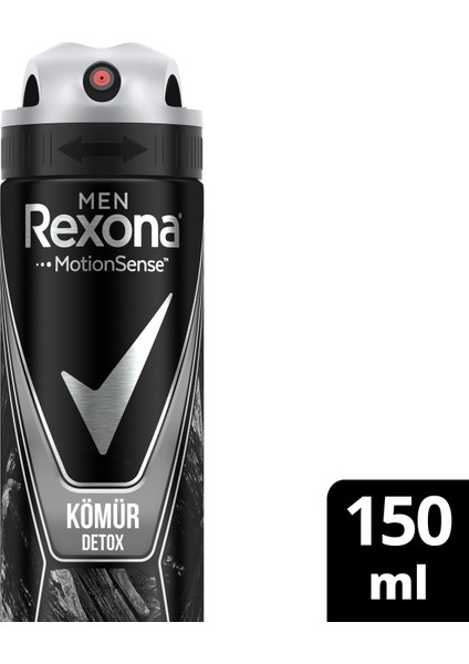 Men Erkek Sprey Deodorant Natural Fresh Kömür Detox 150 ML 1 Adet