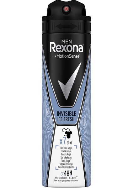 Anti-Perspirant Sprey Deodorant Erkek Invisible Ice Fresh Ter Kokusuna Karşı 150 ML
