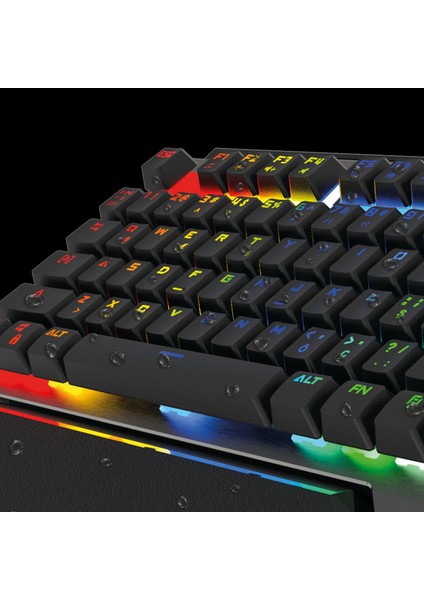 Excalibur GK21 IP32 RGB Mavi Switch Mekanik Oyuncu Klavyesi