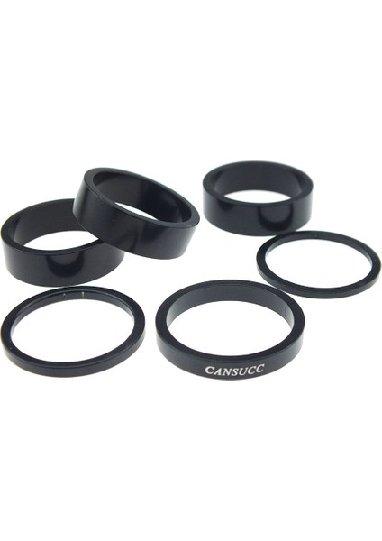 6 Paket Hafif Kulaklık Ayırıcıları Bisiklet 1-1 / 8 "kök Rondelalar 3/5/2/10MM (Yurt Dışından)