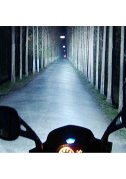 2x Beyaz 1000LM LED Motosiklet Far Montajı 10 W Motosiklet Atv'ler Için (Yurt Dışından)