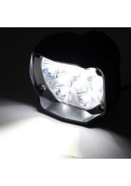 2x Beyaz 1000LM LED Motosiklet Far Montajı 10 W Motosiklet Atv'ler Için (Yurt Dışından)