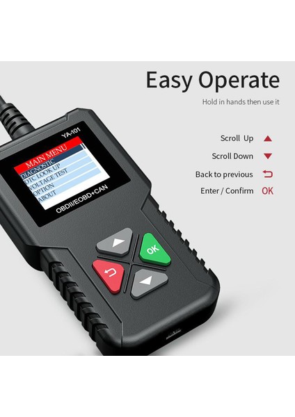 Evrensel Otomotiv Obd2 Tarayıcı Kod Okuyucu Araba Motor Kodu Teşhis Aracı (Yurt Dışından)