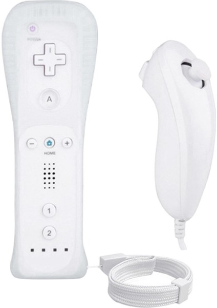 Jest Denetleyicisi ve Ninchuck Joystick Combo Nintendo Wii Wii U Beyaz fiyatları