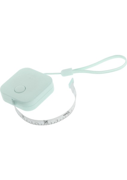 Yumuşak Geri Çekilebilir Mini Mezura Bant Temizle Işaretli Açık Yeşil (Yurt Dışından) indirimleri