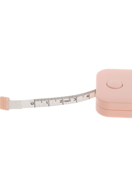 Yumuşak Geri Çekilebilir Mini Mezura Bant Temizle Işaretlenmiş Pembe (Yurt Dışından) indirimleri