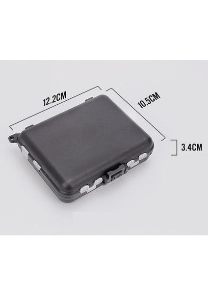 160 Adet Balıkçılık Aksesuarları Kiti Jig Hooks Batar Şife Snaps Balıkçılık Kutusu 160 Adet (Yurt Dışından)
