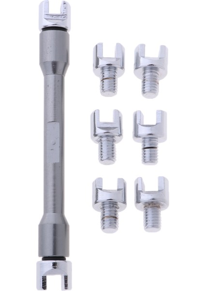 Motosiklet Anahtarı Seti Konuştu 5.4mm-6.8mm Tekerlek Tokalı Onarım Araçları Gri fiyatları