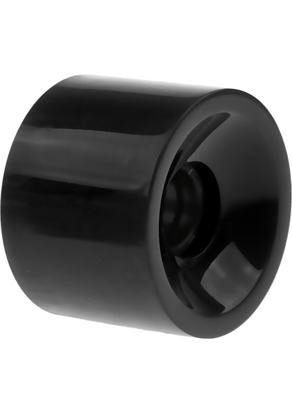 70X51MM Pro Boş Kaykay Pu Tekerlekler Longboard Cruiser Wheels Siyah (Yurt Dışından)