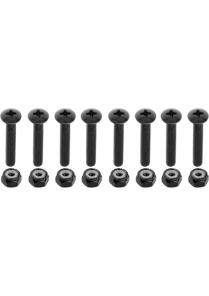 8 Adet Yedek Longboard Kaykay Donanım Vidalar Montaj Siyah Acce 35MM BLACK_35MM_8PCS fiyatları