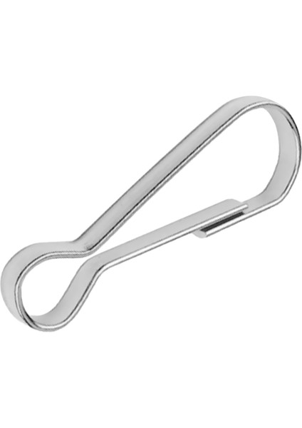 100 Adet Paslanmaz Çelik Toka Asılı Tokalar Bahar Yapış Kanca Klipleri 20MM (Yurt Dışından)