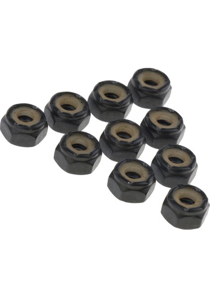 10X 5/8 / 10MM Kaykay Donanım Yedek Longboard Kingpin - M5 (Yurt Dışından)