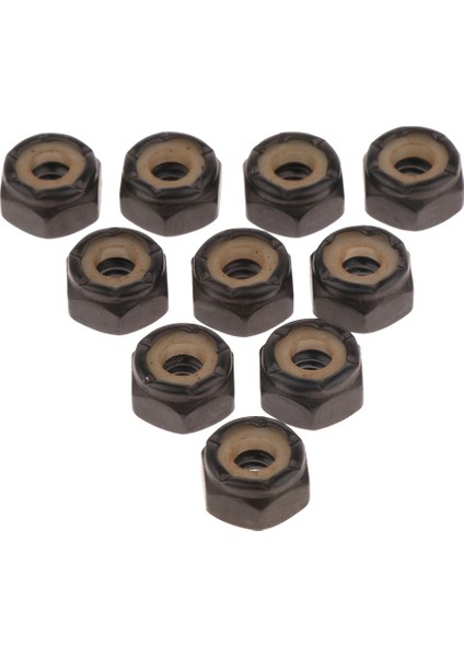 10X 5/8 / 10MM Kaykay Donanım Yedek Longboard Kingpin - M5 (Yurt Dışından)
