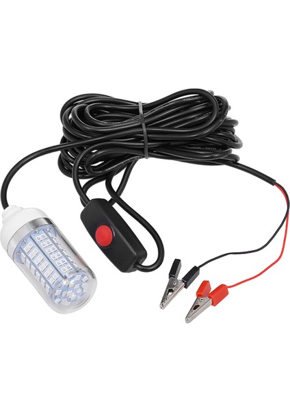 12 V 108LED Yeşil Dalgıç Sualtı Gece Balıkçılık Lambası Işık IP68 Çekmek (Yurt Dışından)
