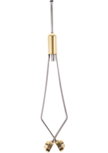 Paslanmaz Çelik Bobin Tutucu Pürüzsüz Makara Ipucu Tükenmiş Ayak Kelepçe fırsatları